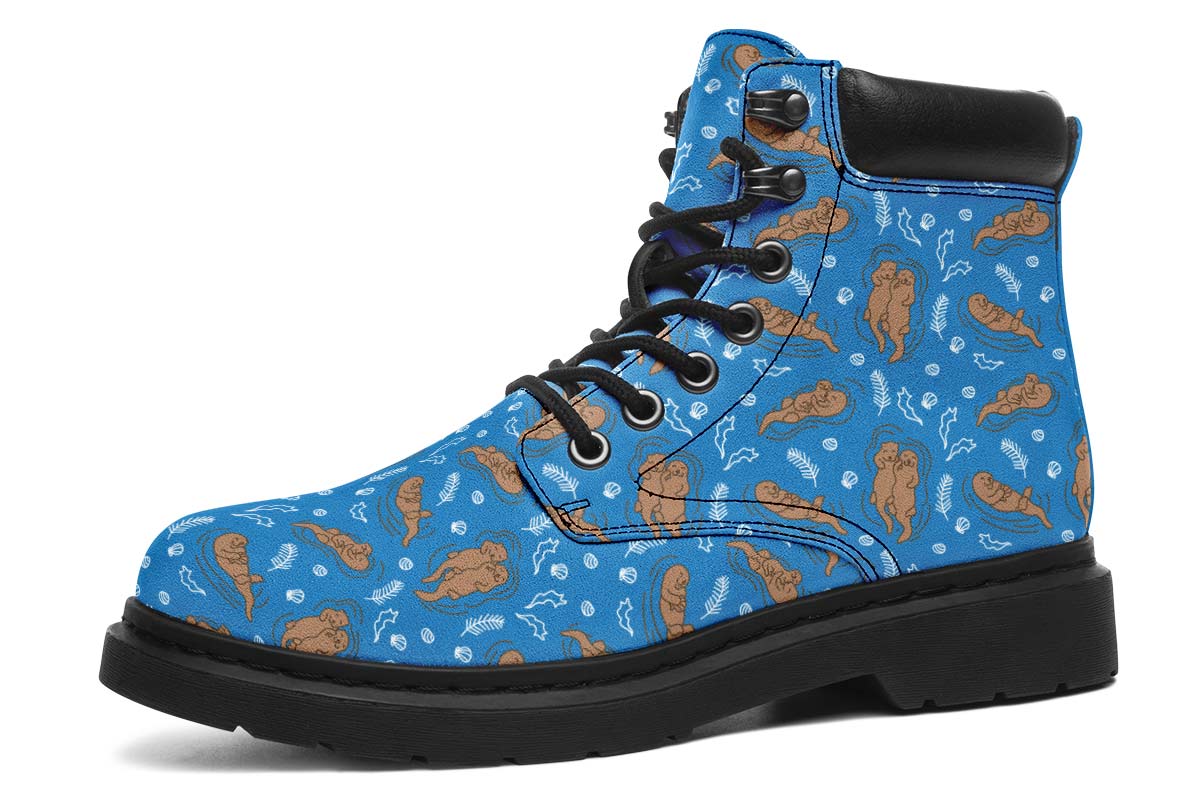 Swimming Sea Otters Classic Vibe Boots