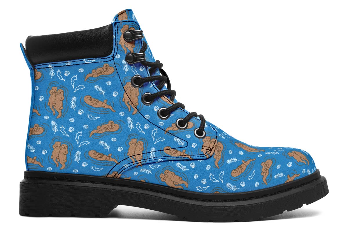 Swimming Sea Otters Classic Vibe Boots
