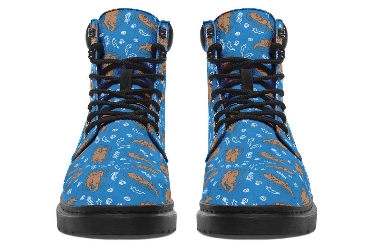 Swimming Sea Otters Classic Vibe Boots