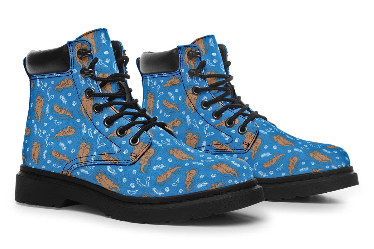 Swimming Sea Otters Classic Vibe Boots