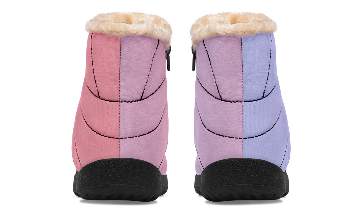 Pastel Comfy Winter Boots test 123
