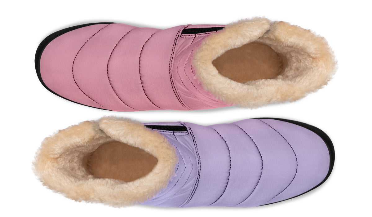 Pastel Comfy Winter Boots test 123