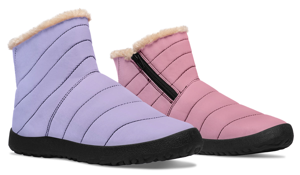 Pastel Comfy Winter Boots test 123