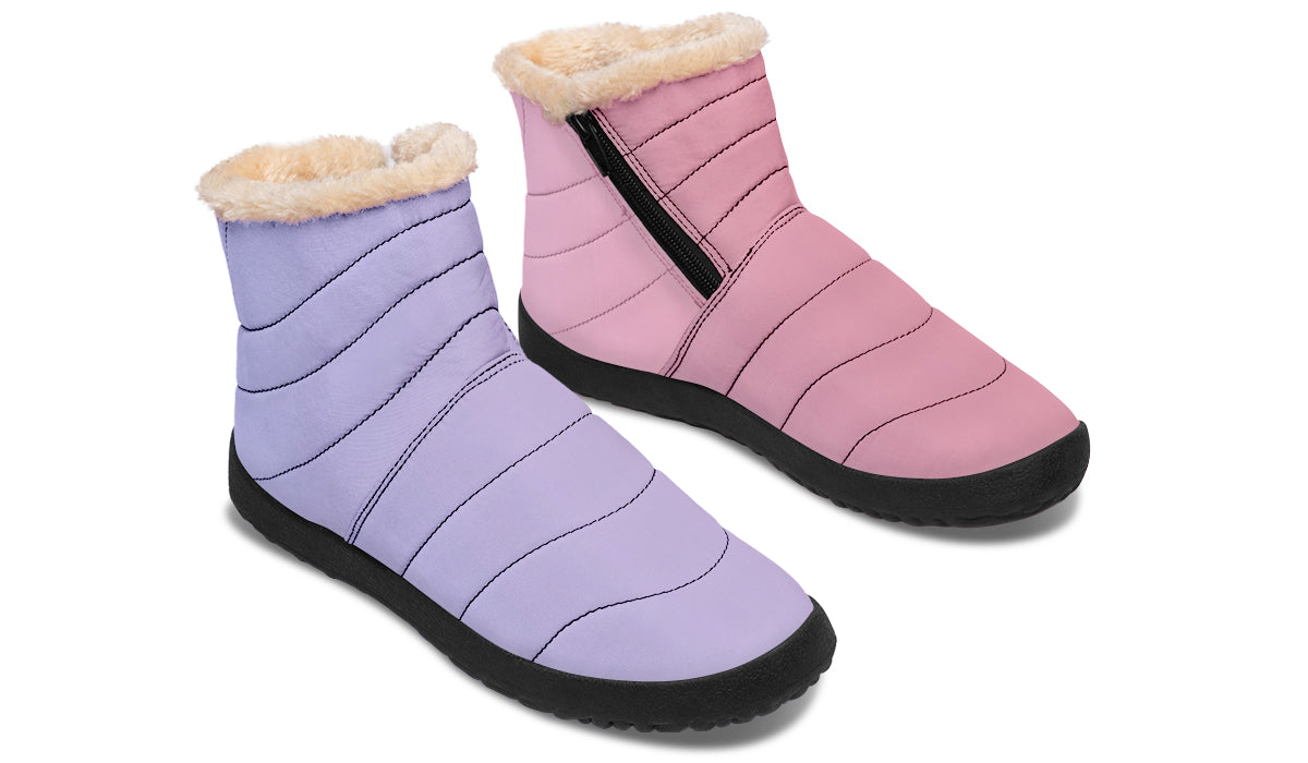 Pastel Comfy Winter Boots test 123