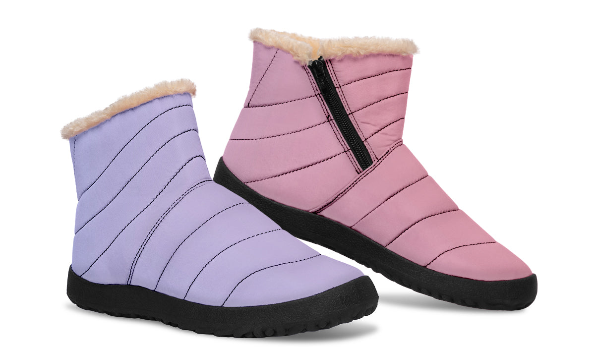 Pastel Comfy Winter Boots test 123