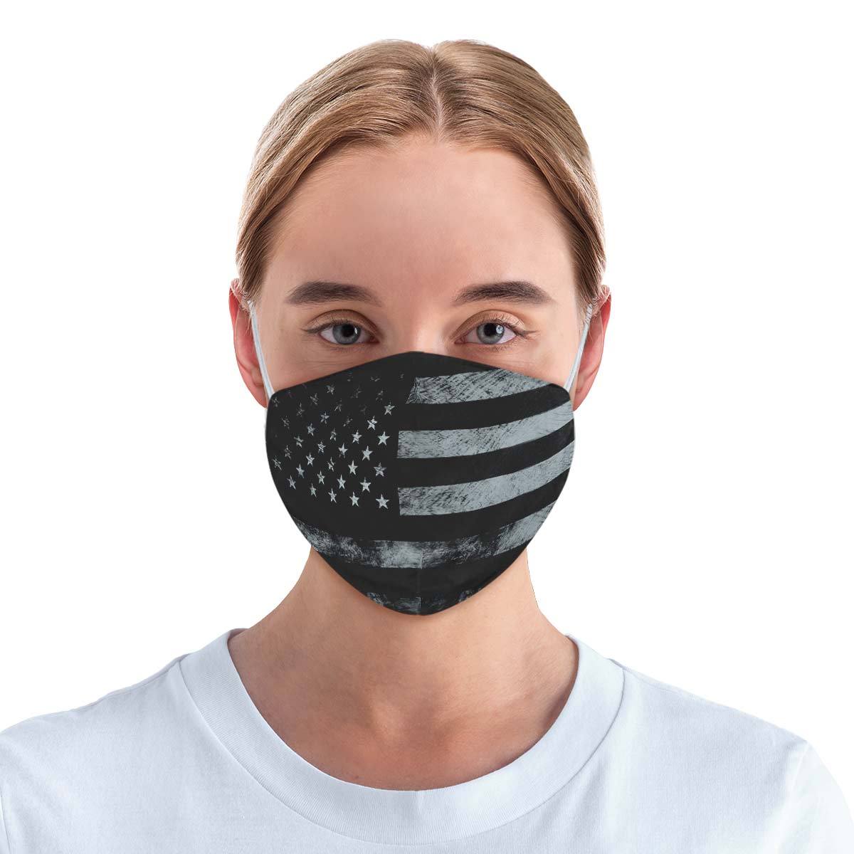 Black And White Flag