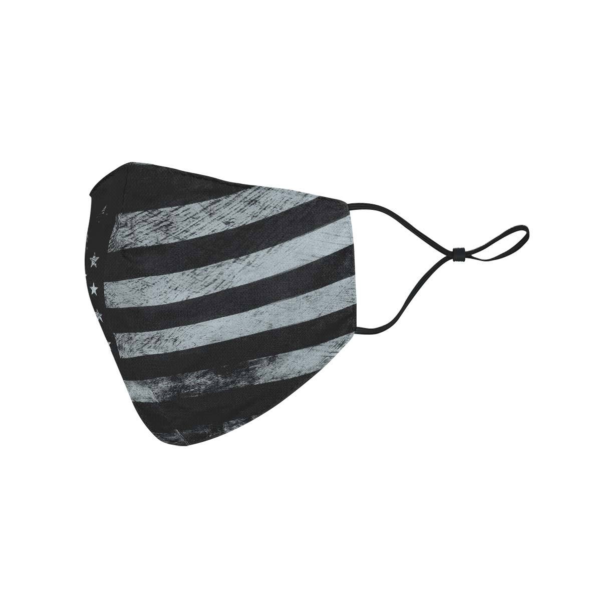 Black And White Flag