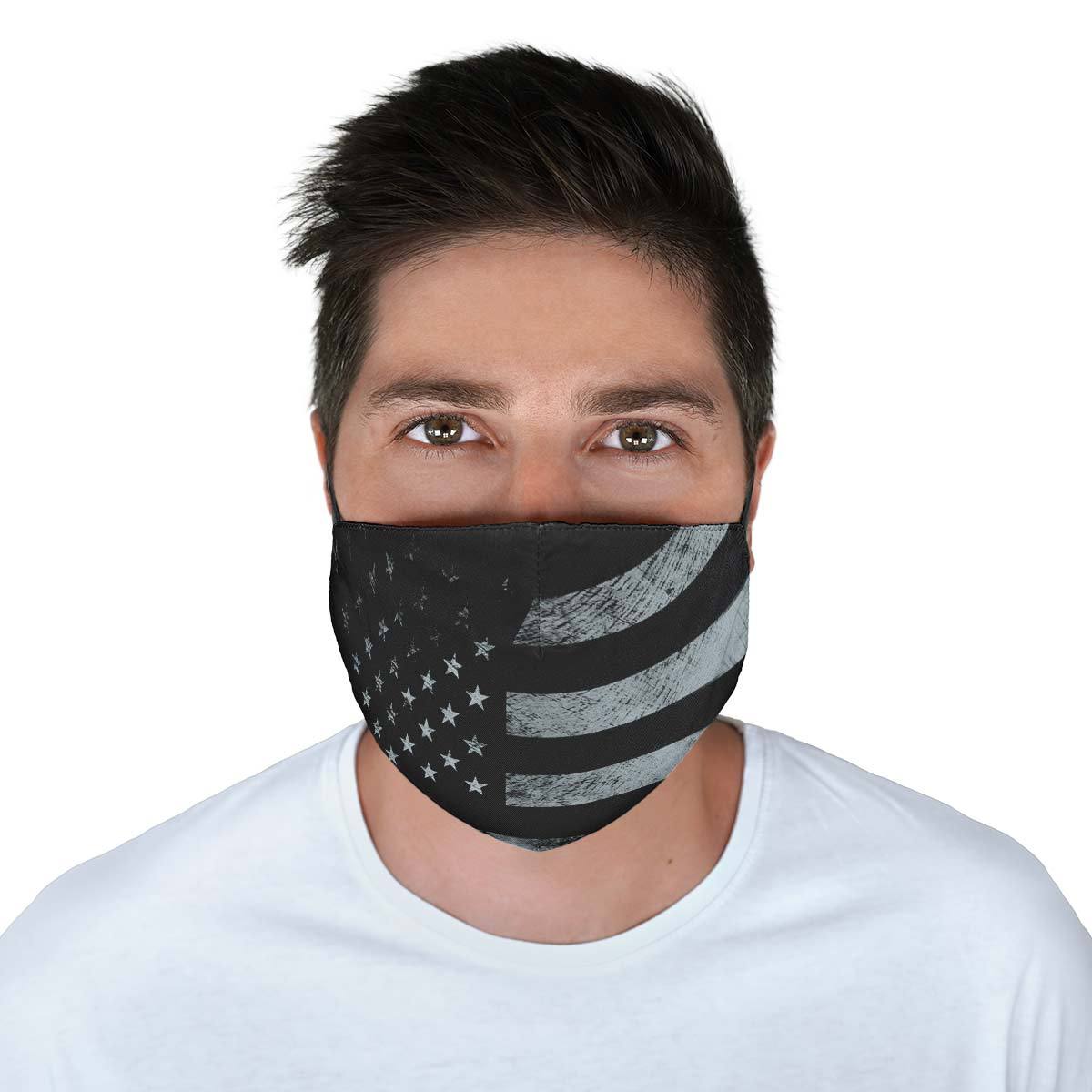 Black And White Flag
