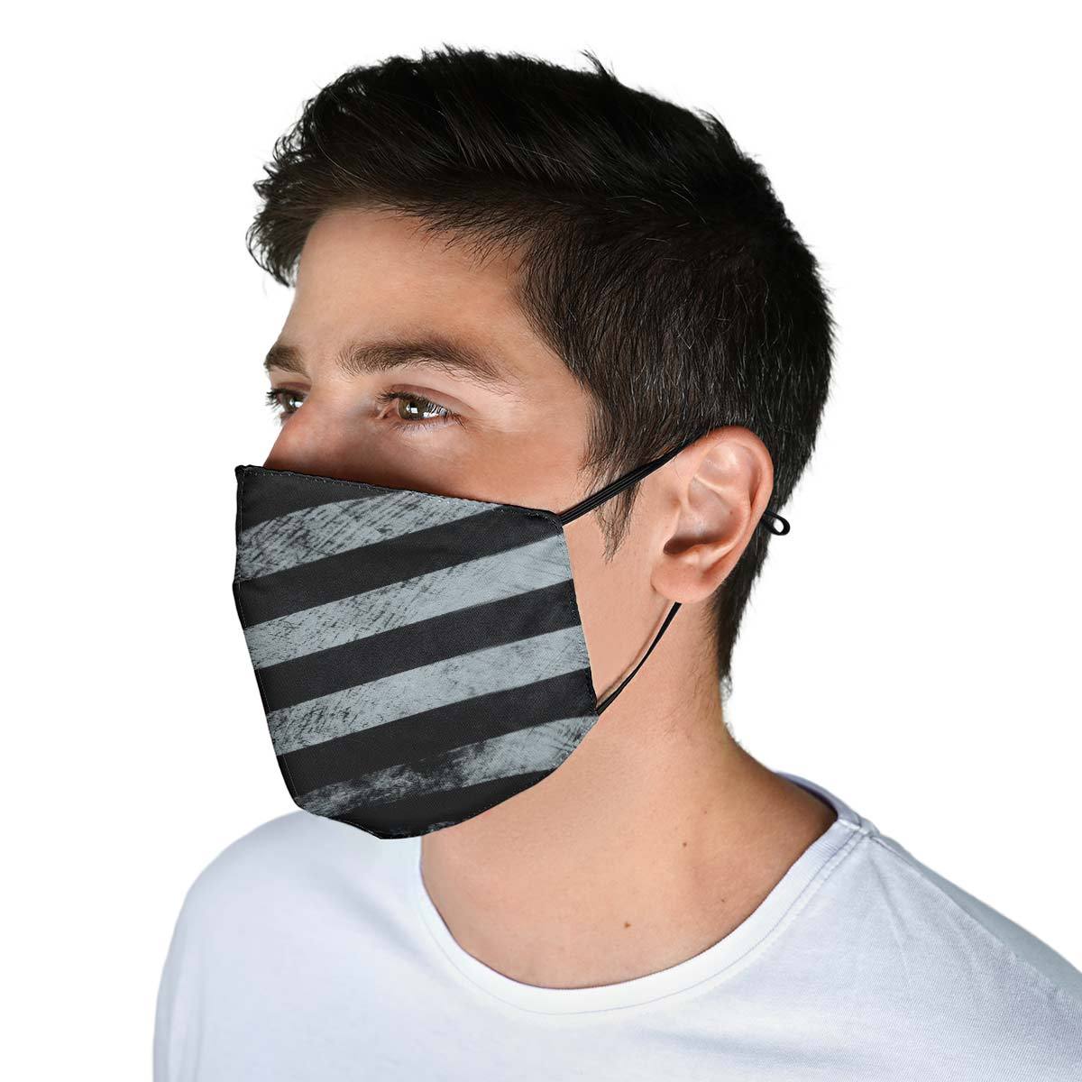 Black And White Flag