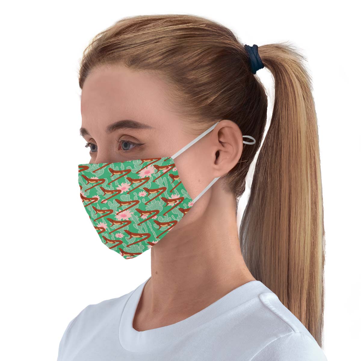 Bearded Dragon Pattern Face Cover
