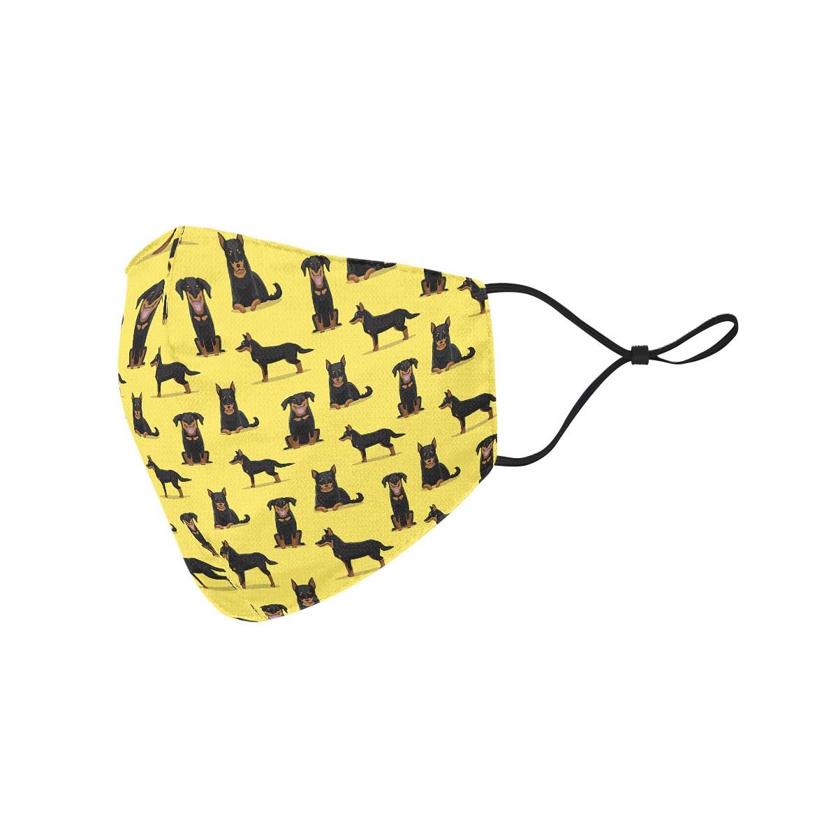Beauceron Pattern Face Cover