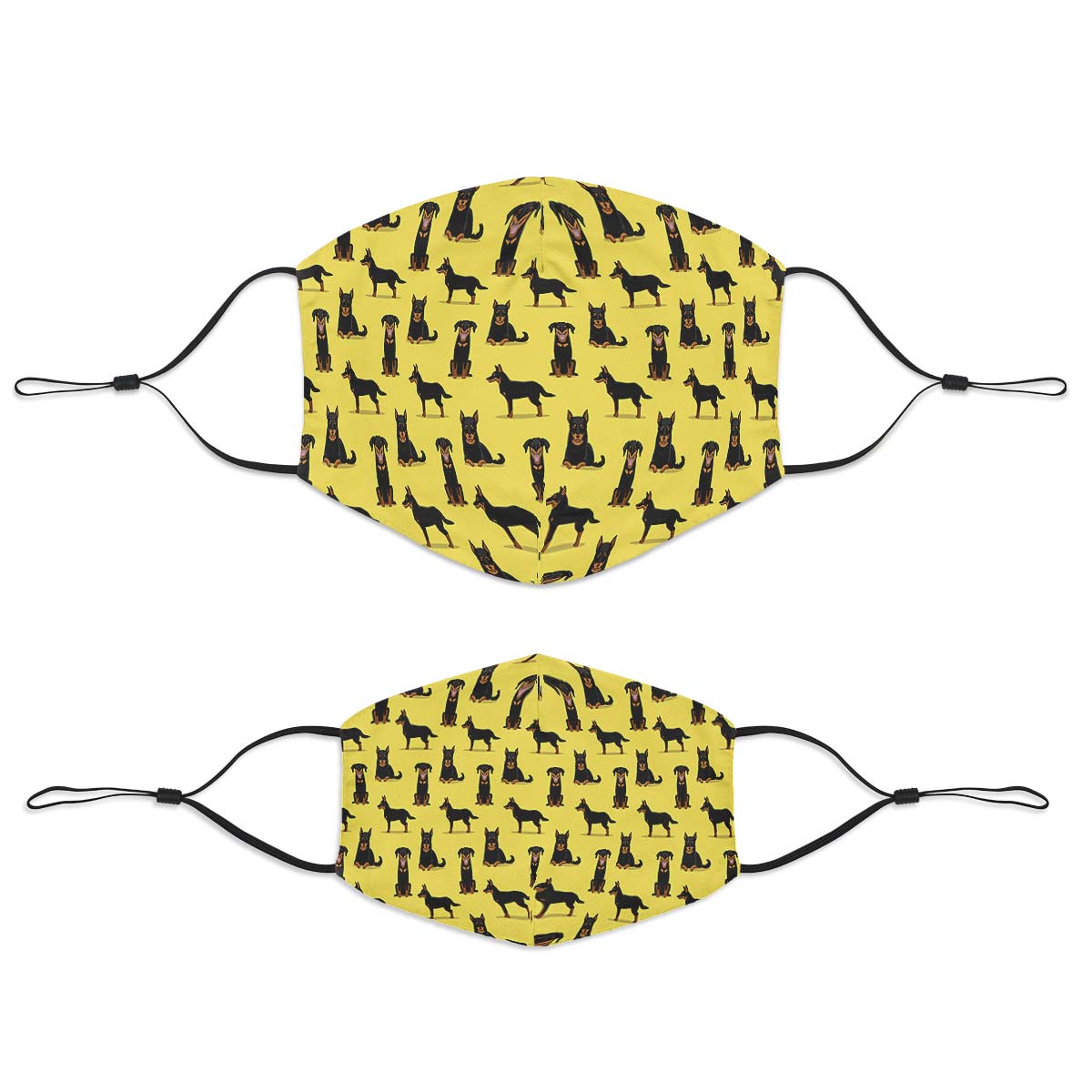 Beauceron Pattern Face Cover