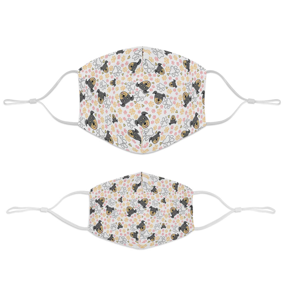 Beauceron Puppy Pattern Face Cover
