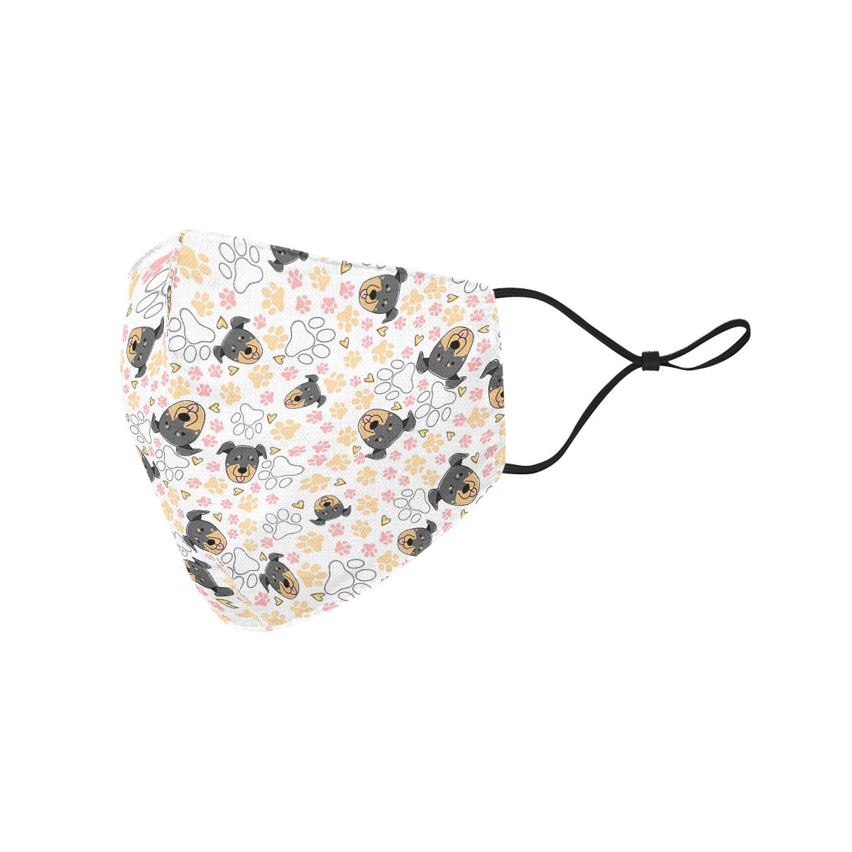 Beauceron Puppy Pattern Face Cover