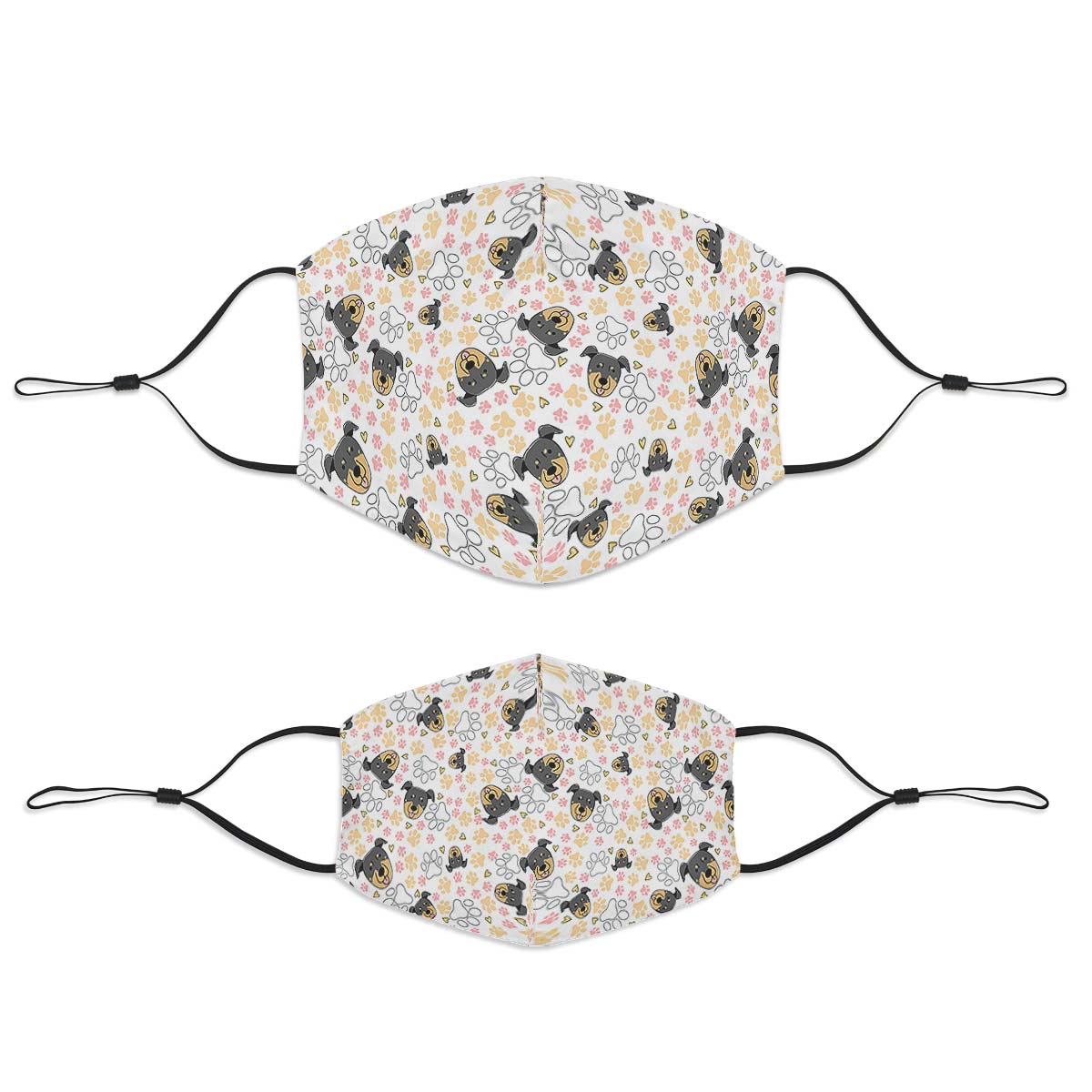 Beauceron Puppy Pattern Face Cover