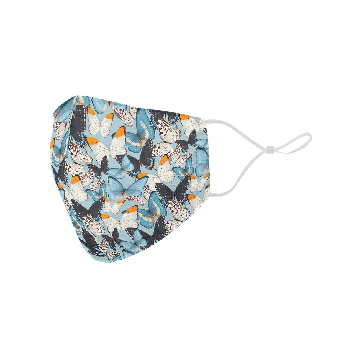 Beautiful Butterfly Pattern Face Cover