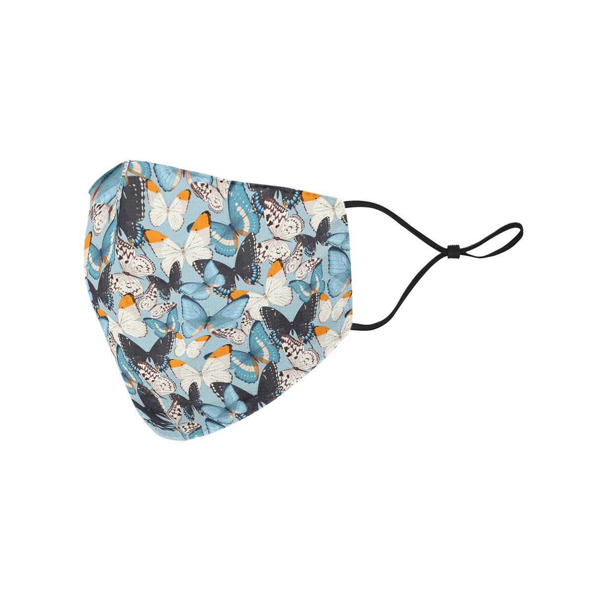 Beautiful Butterfly Pattern Face Cover