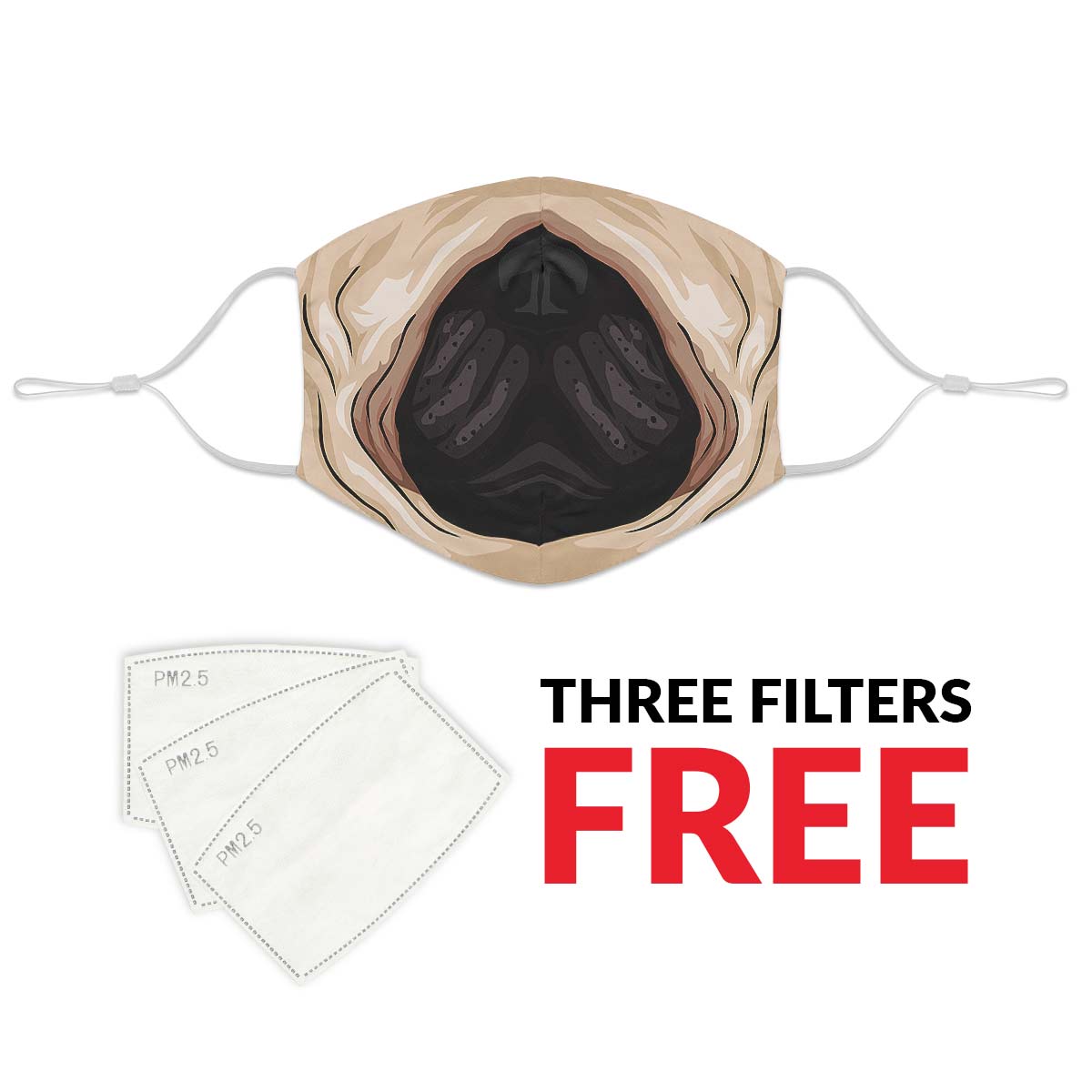 Big Dog Face Cover