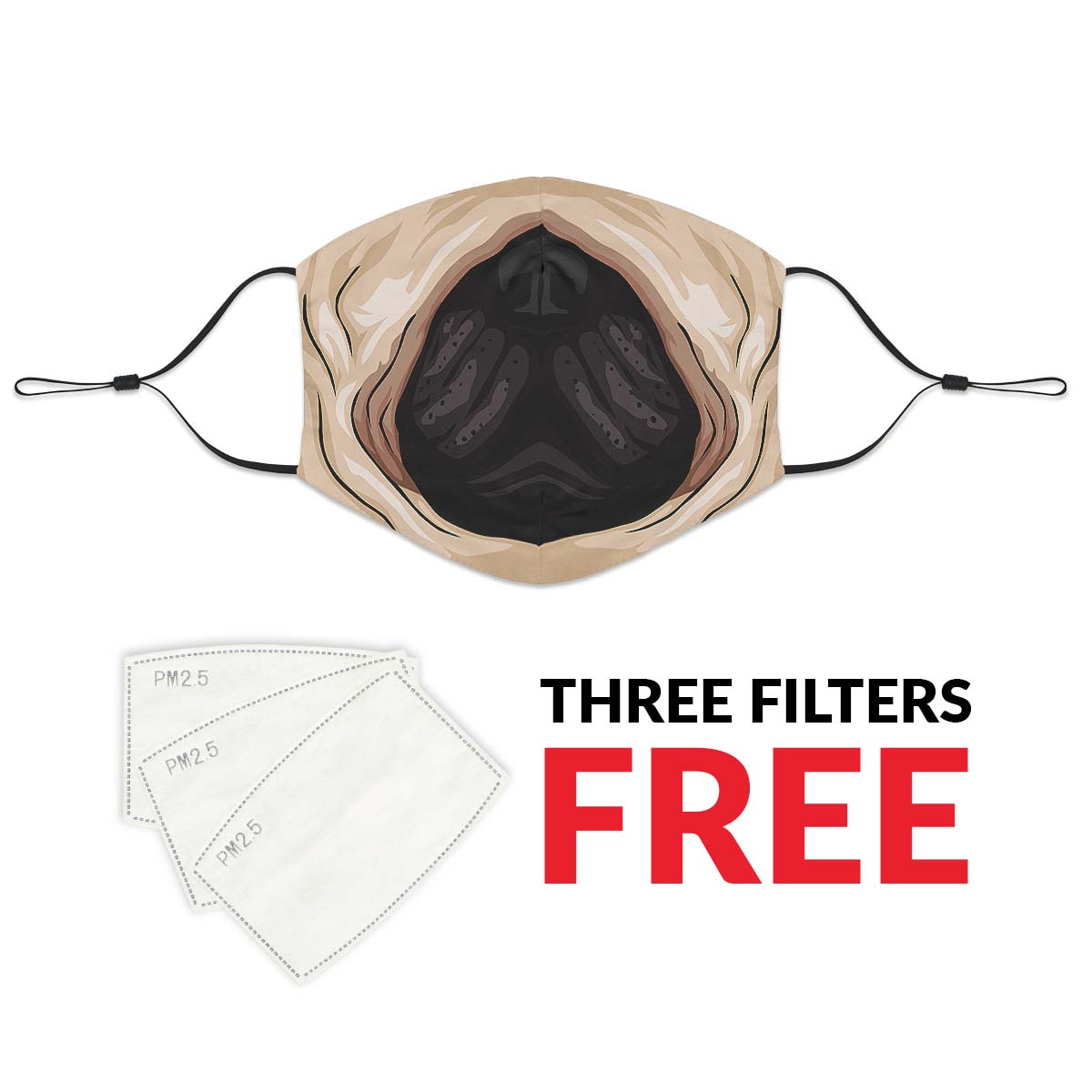 Big Dog Face Cover