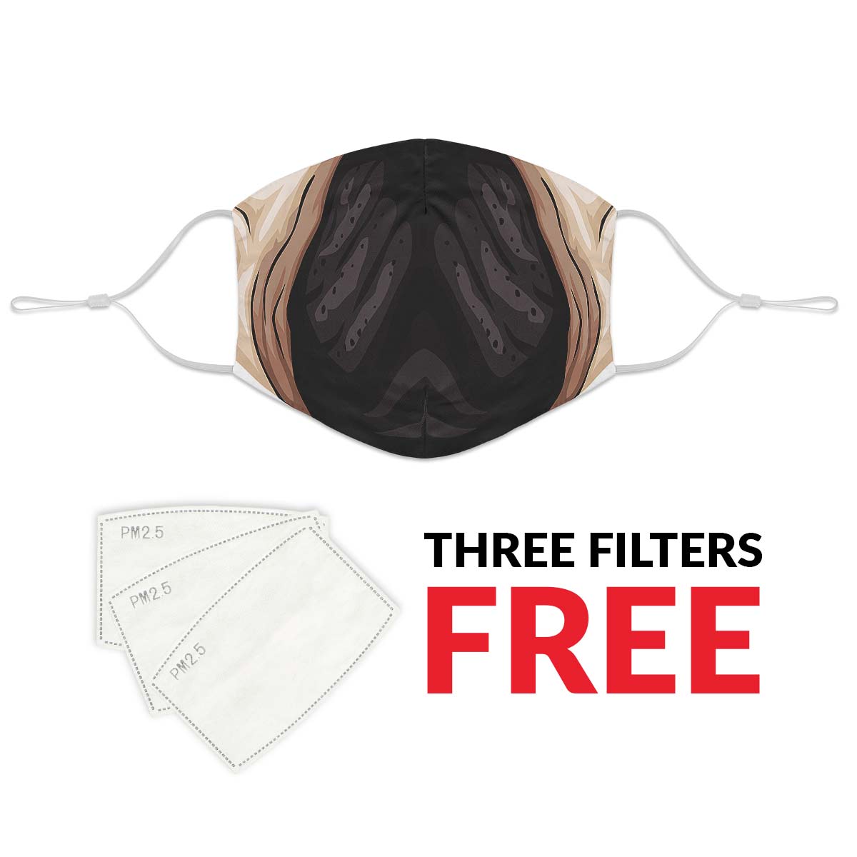 Big Dog Face Cover