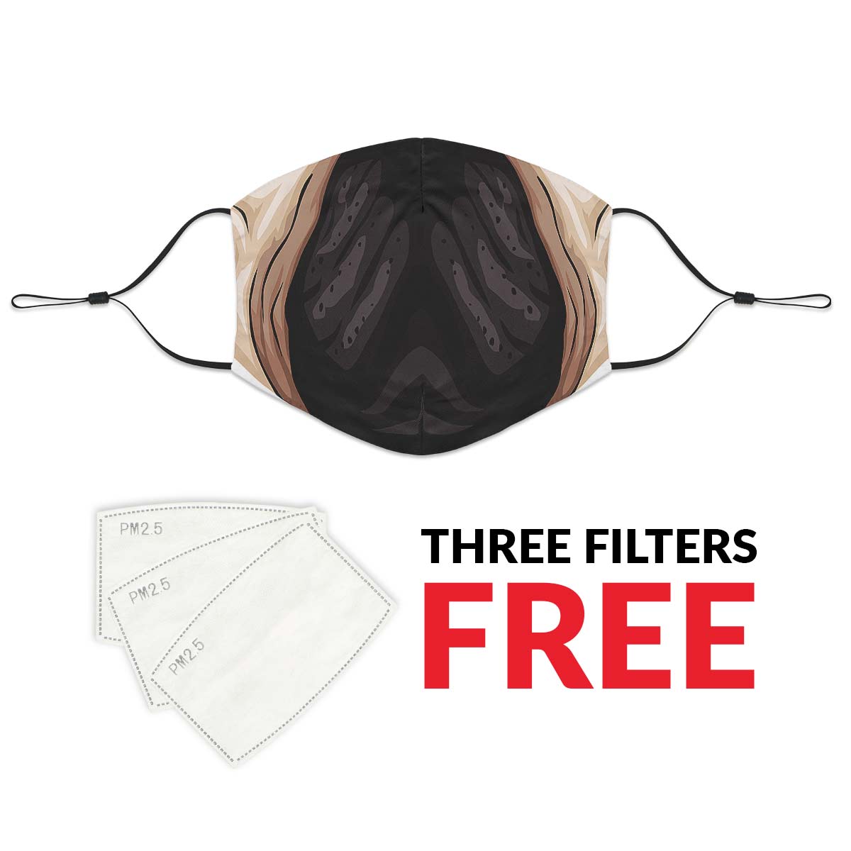 Big Dog Face Cover