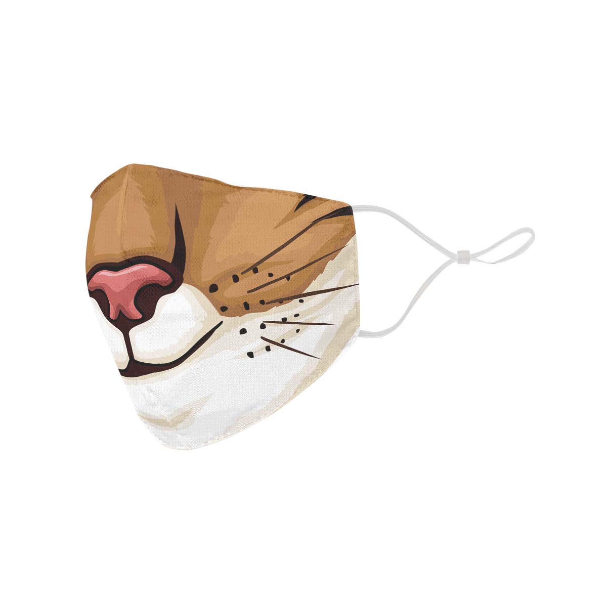 Brown Cat Face Cover