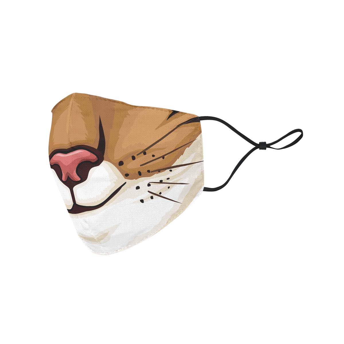 Brown Cat Face Cover