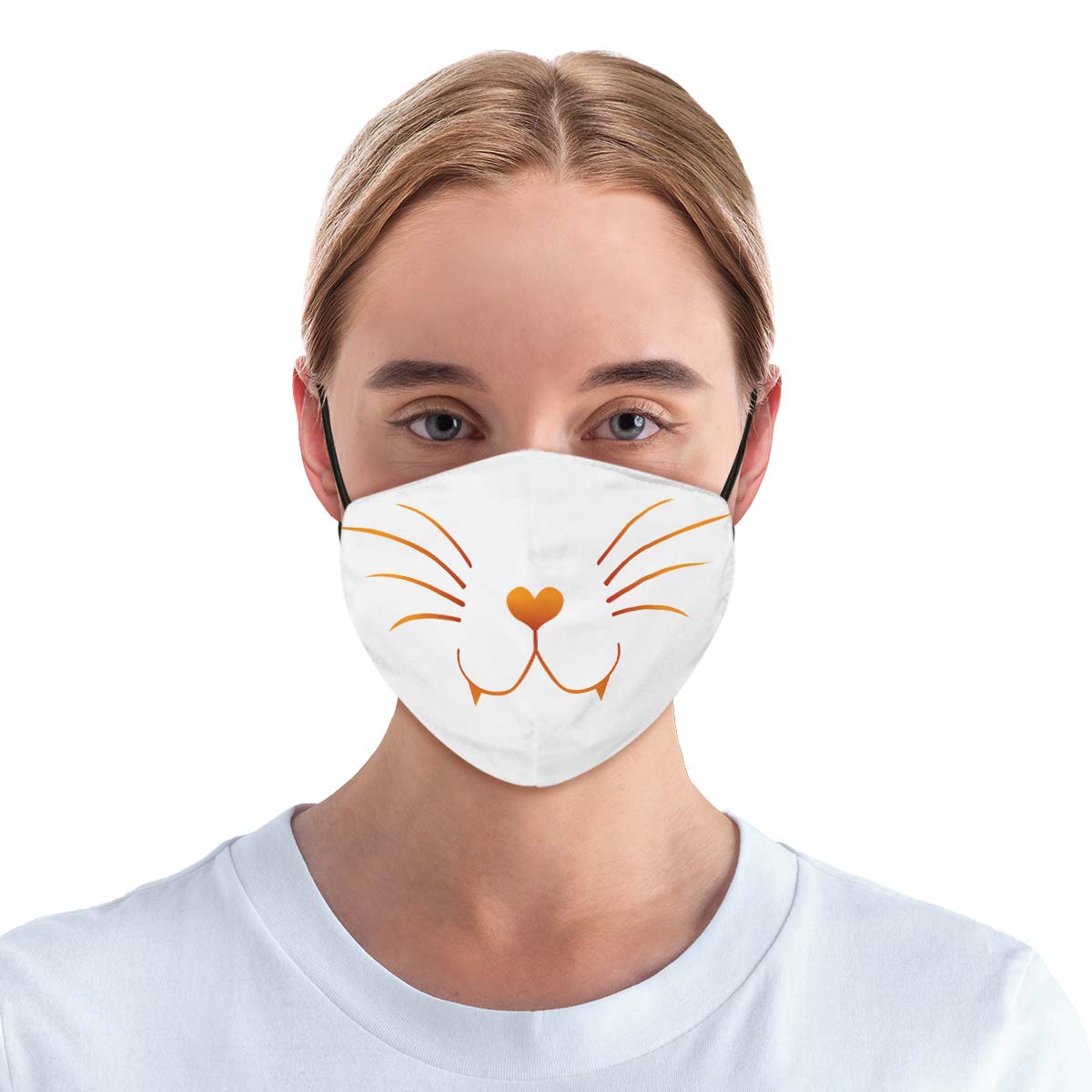Cat Face Face Cover