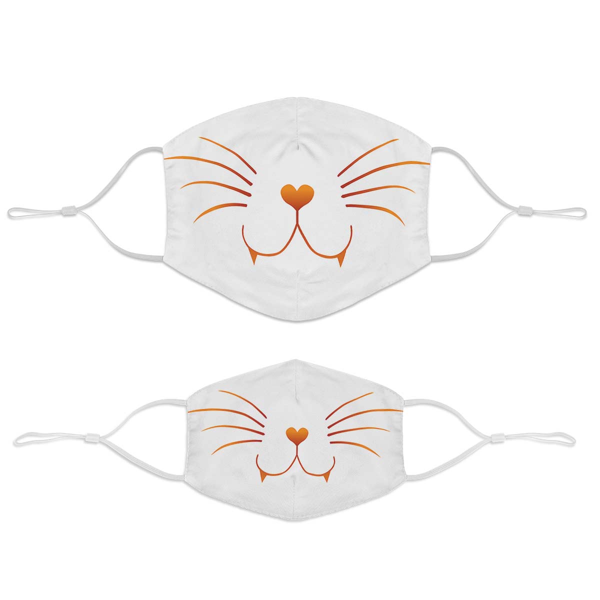 Cat Face Face Cover