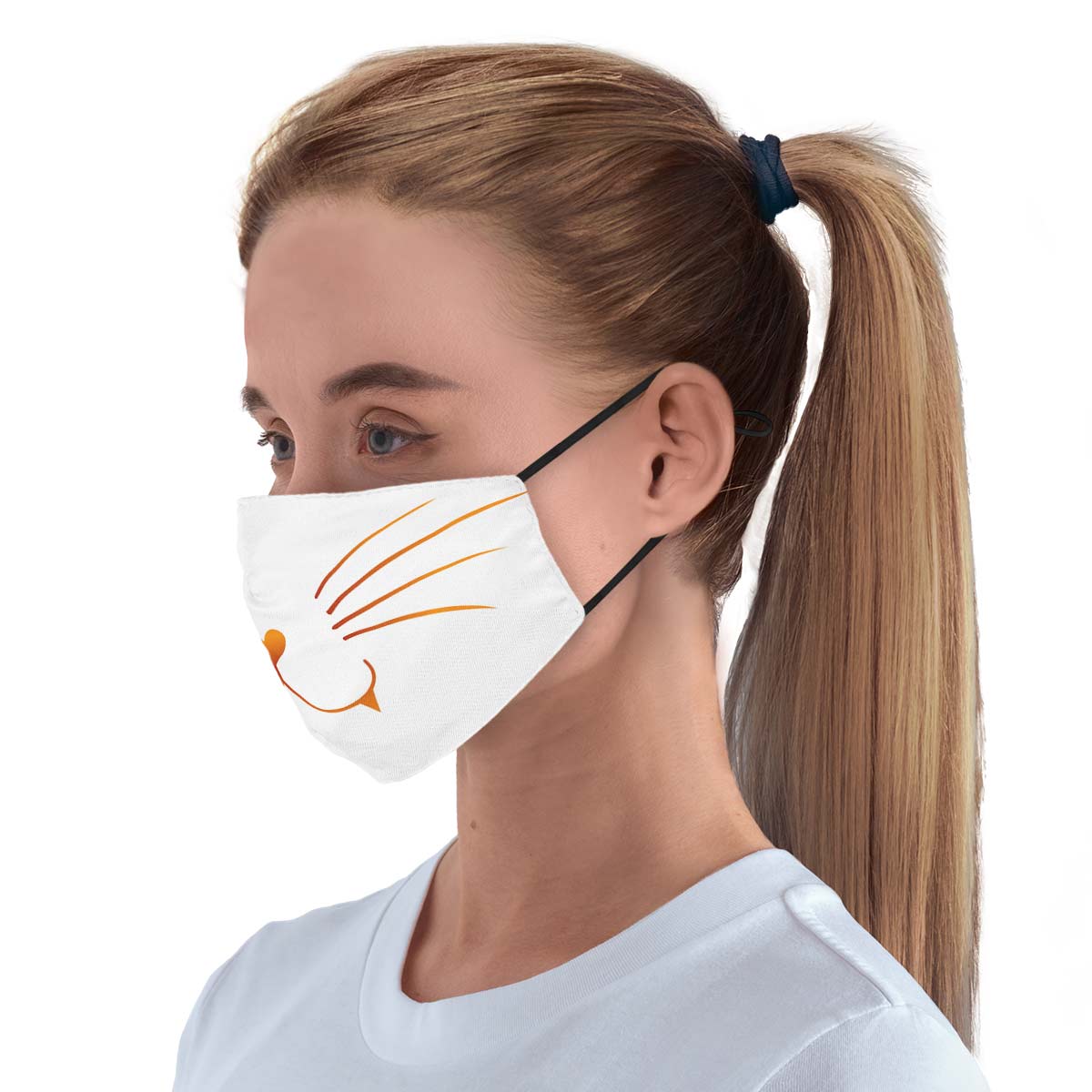 Cat Face Face Cover