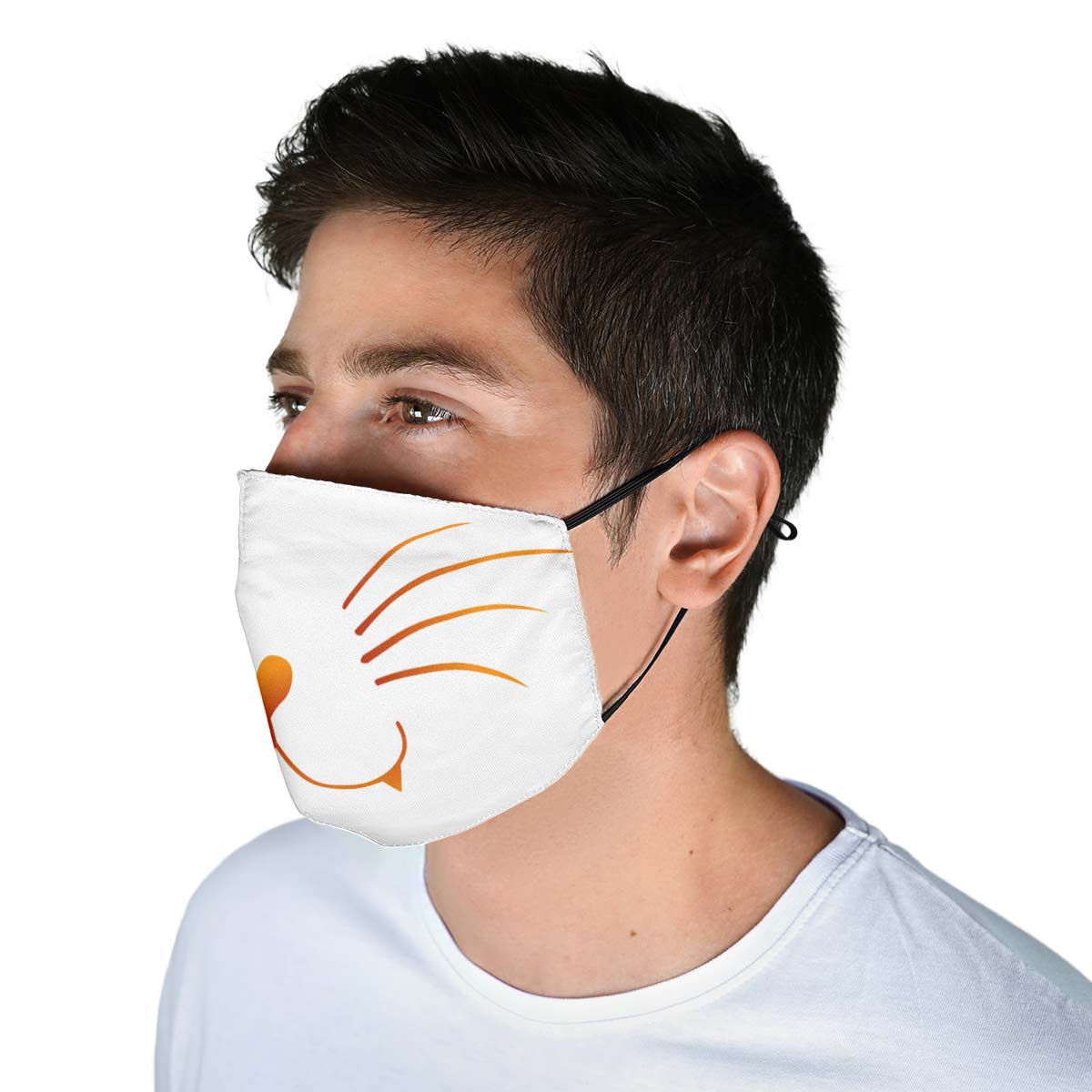 Cat Face Face Cover