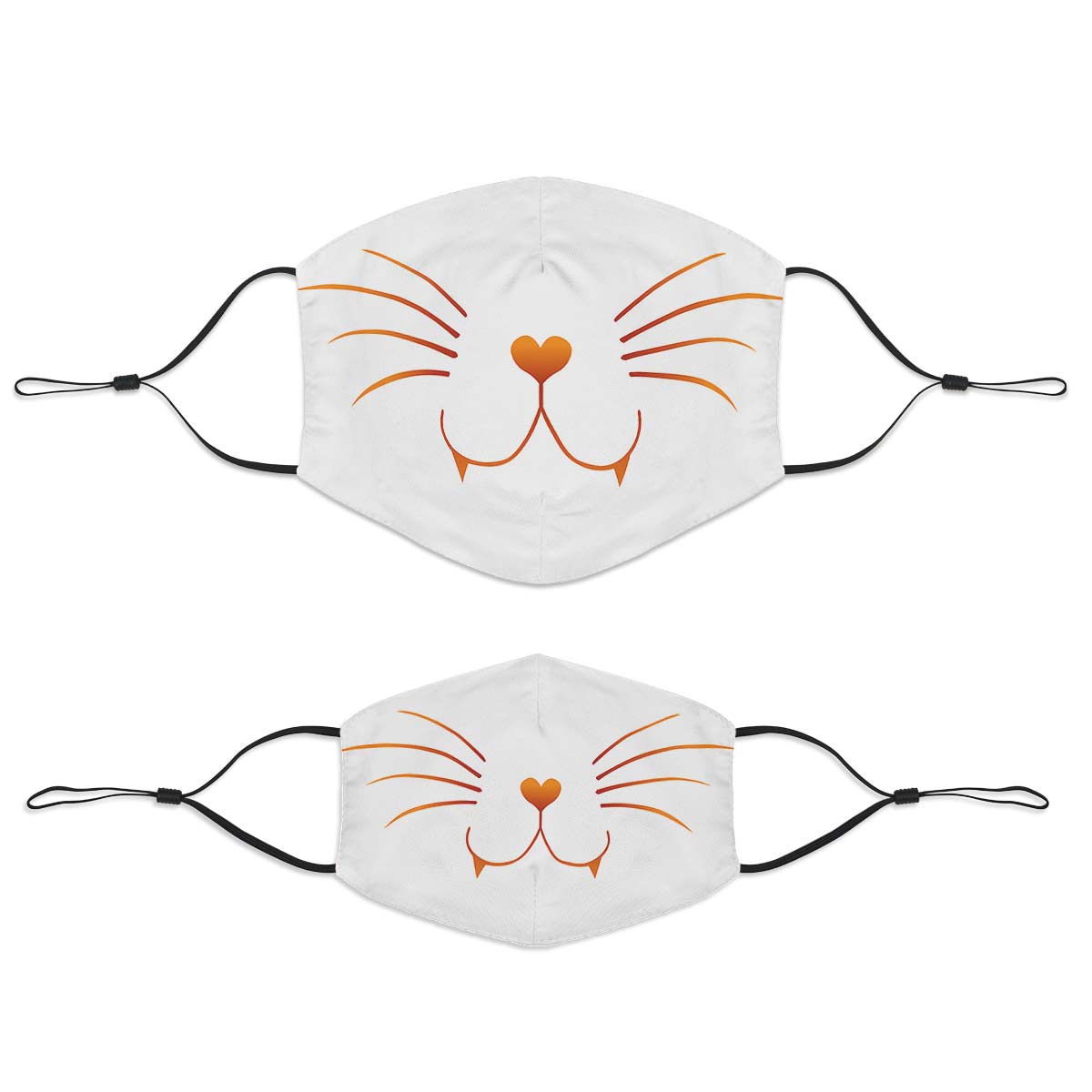 Cat Face Face Cover