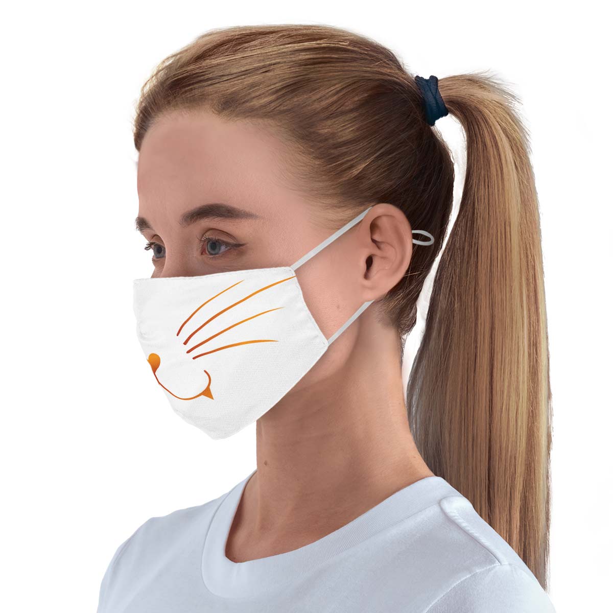 Cat Face Face Cover
