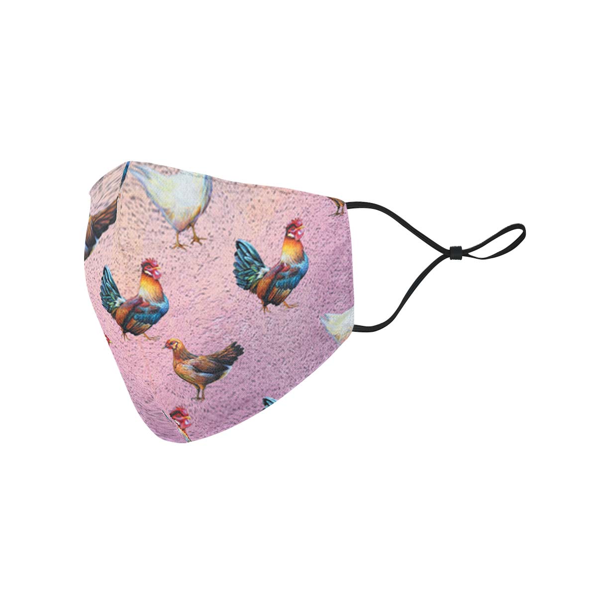 Chicken Lovers Pink Face Cover