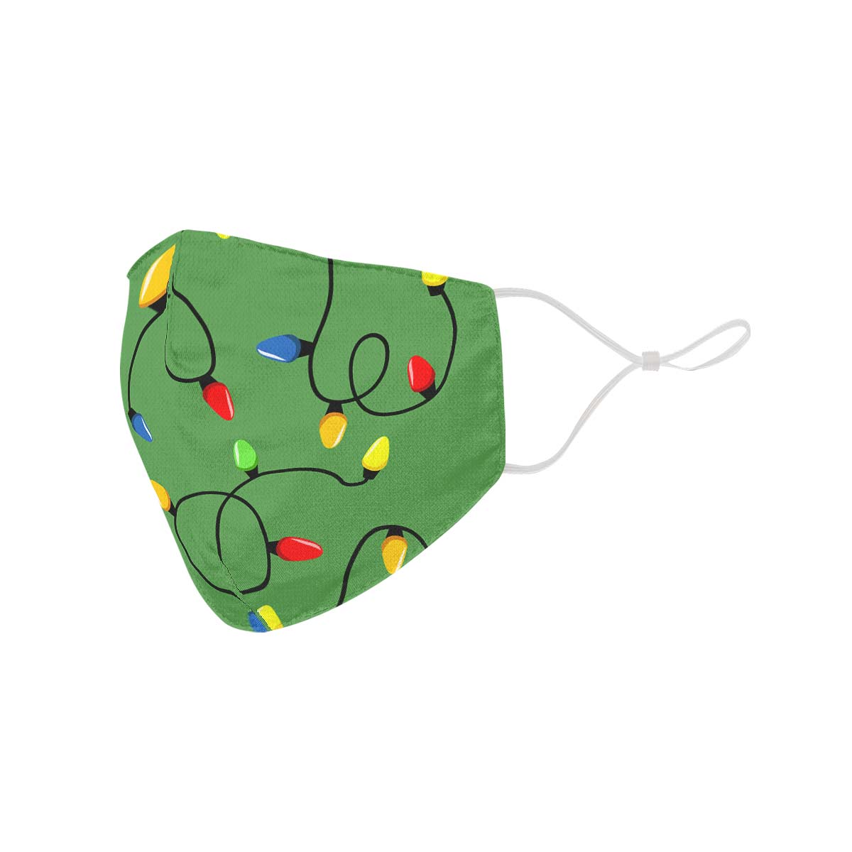 Christmas Lights Face Cover