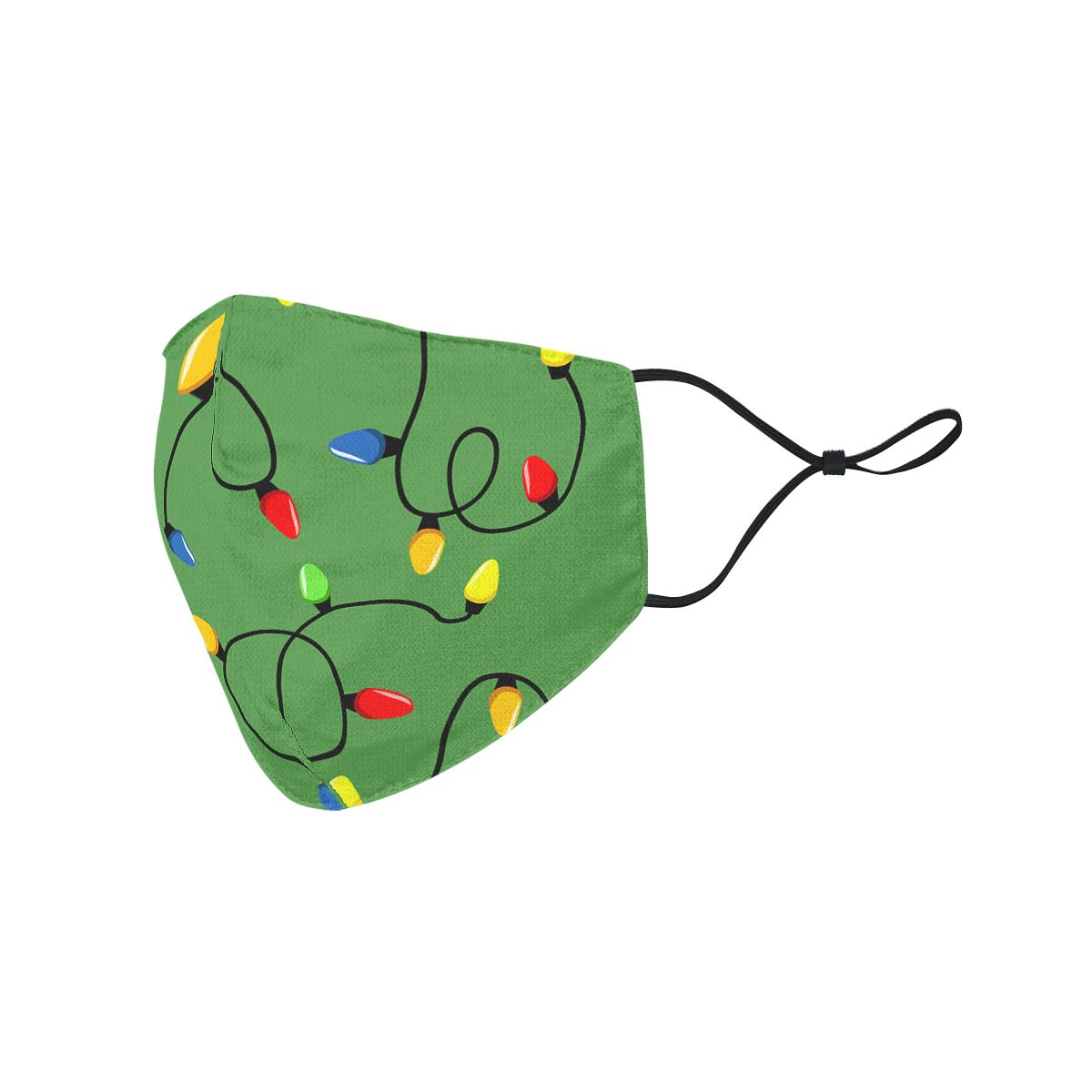Christmas Lights Face Cover