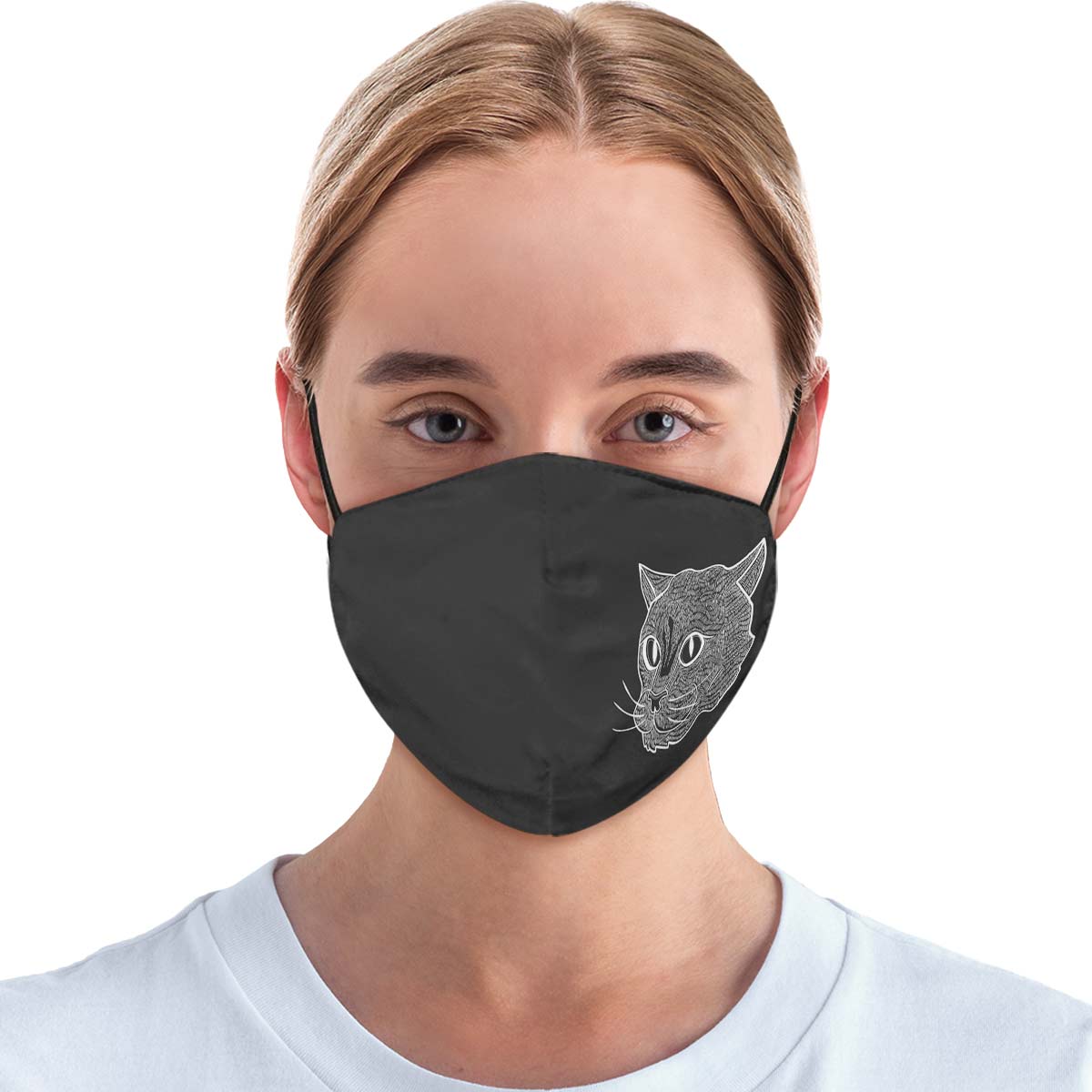 Cool Cat Face Cover