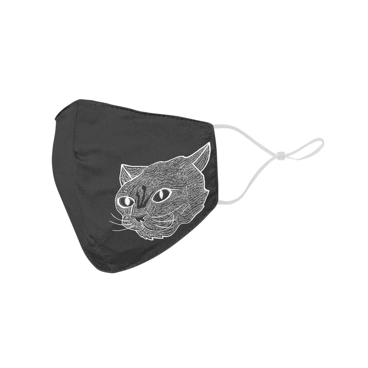 Cool Cat Face Cover
