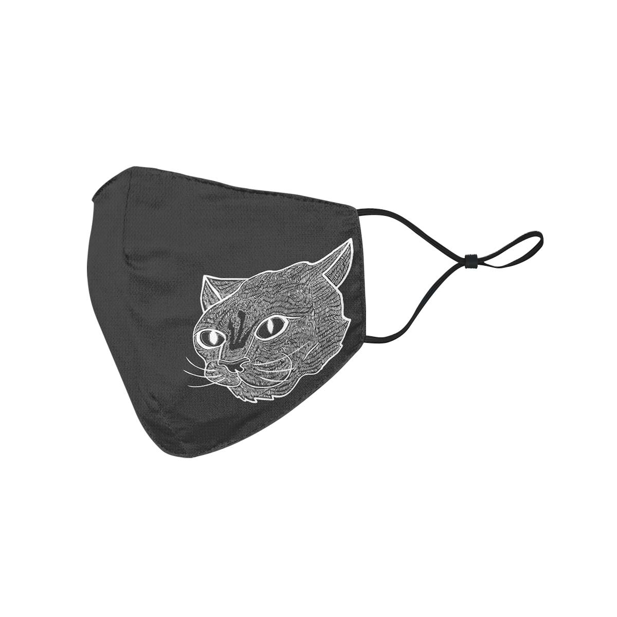 Cool Cat Face Cover