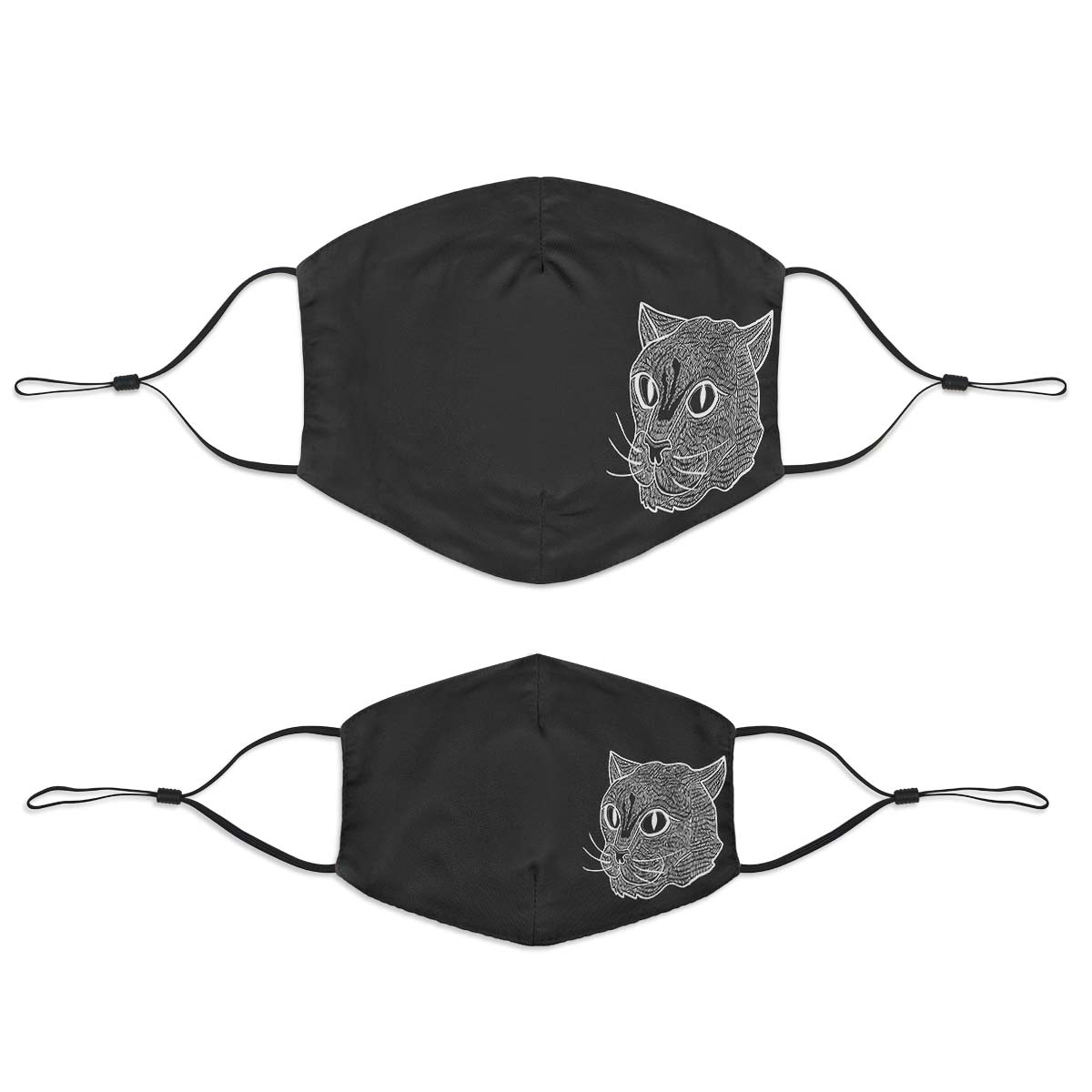 Cool Cat Face Cover