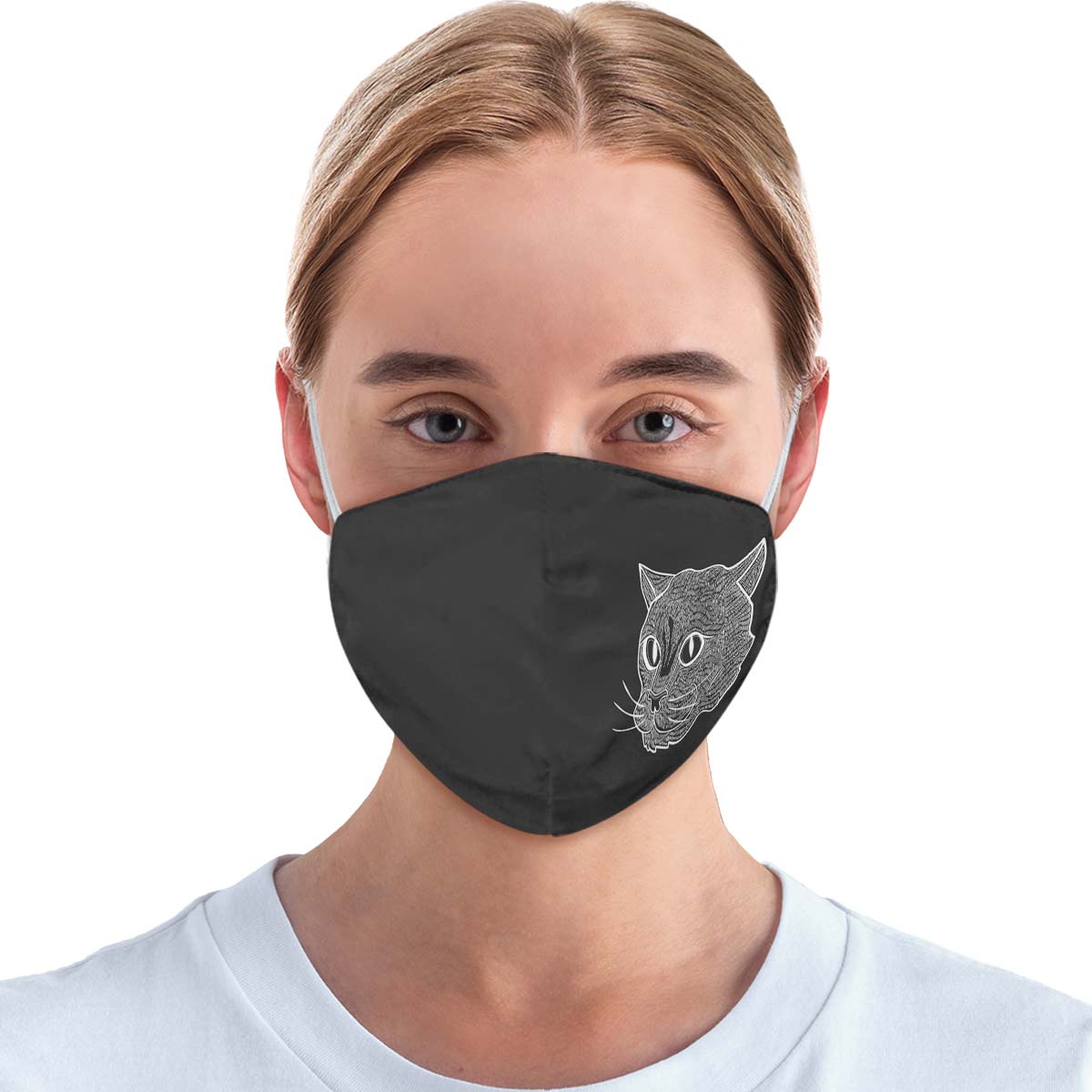 Cool Cat Face Cover