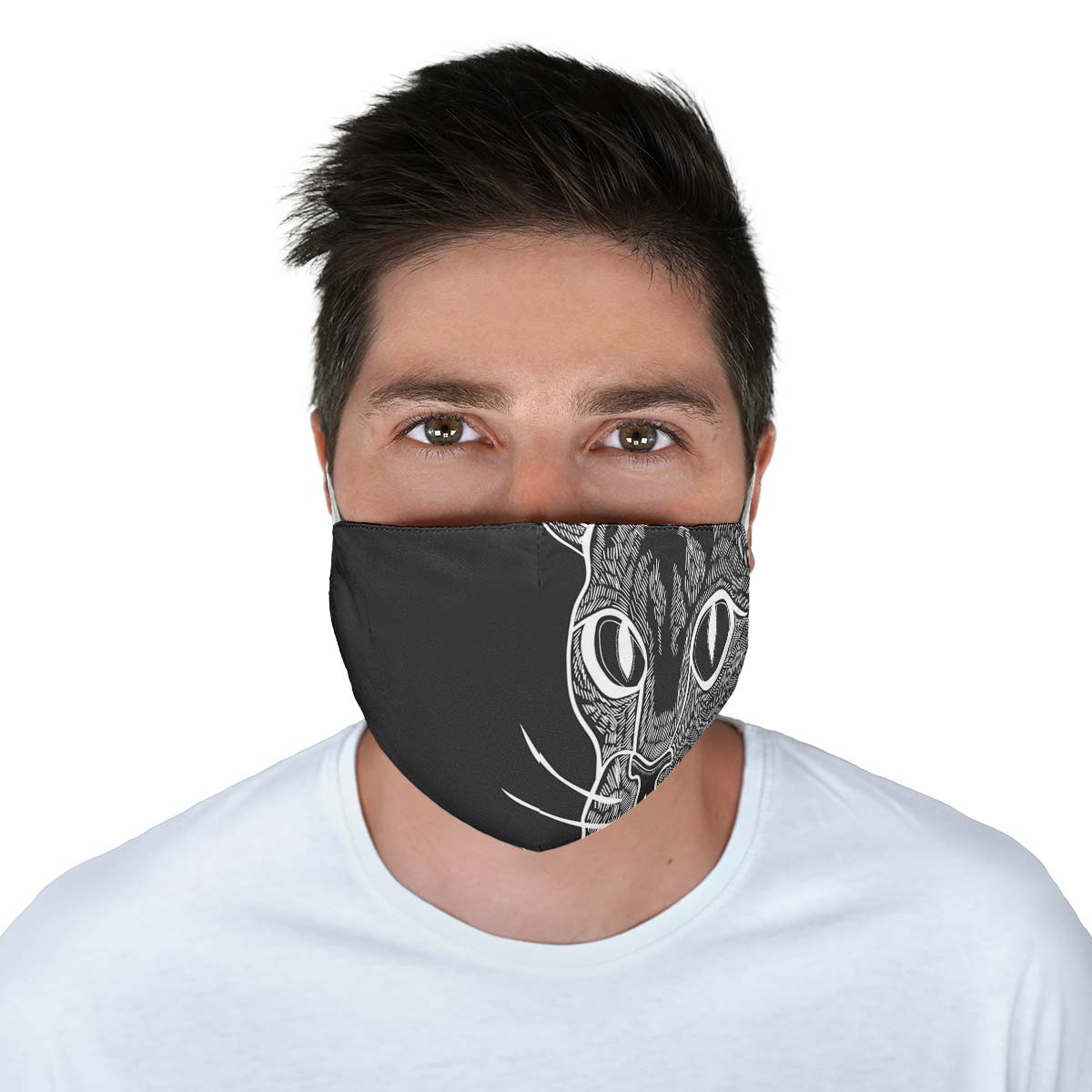 Cool Cat Face Cover