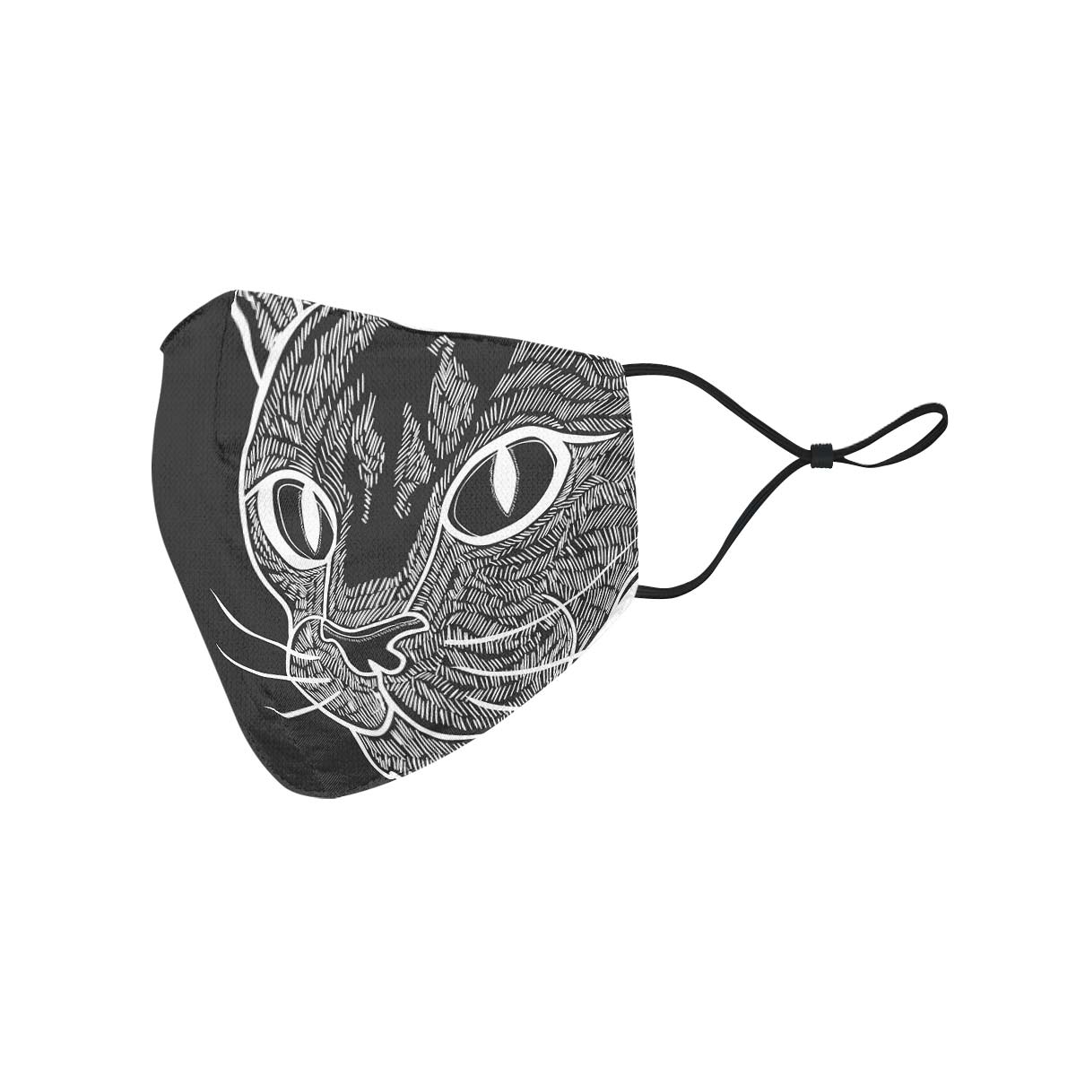 Cool Cat Face Cover