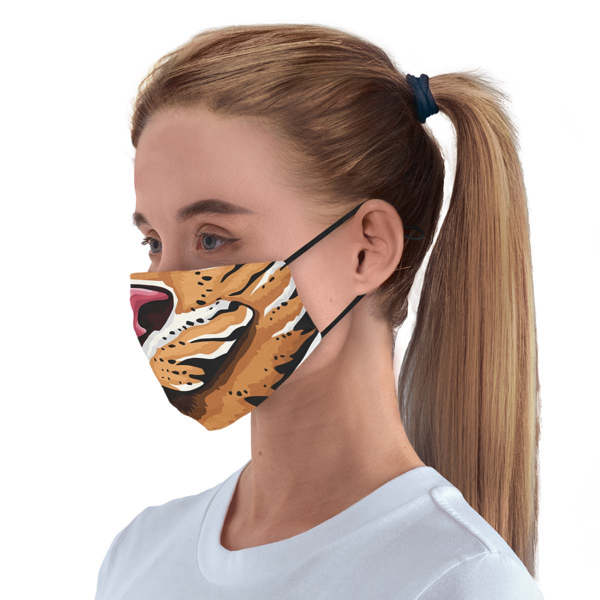 Cool Tiger Face Cover
