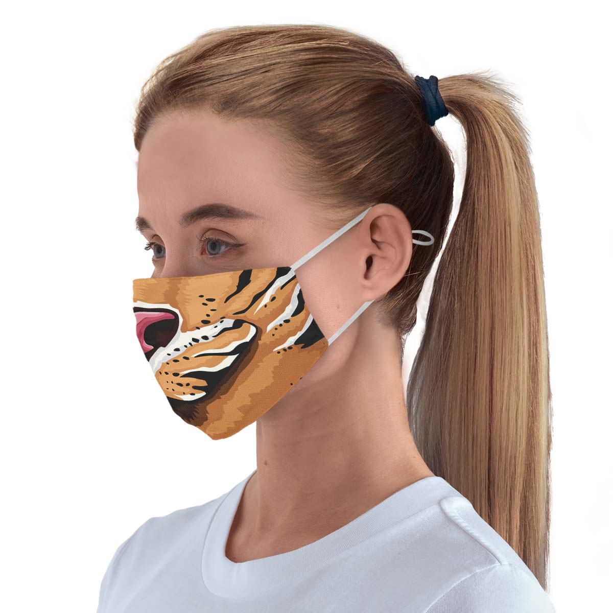 Cool Tiger Face Cover