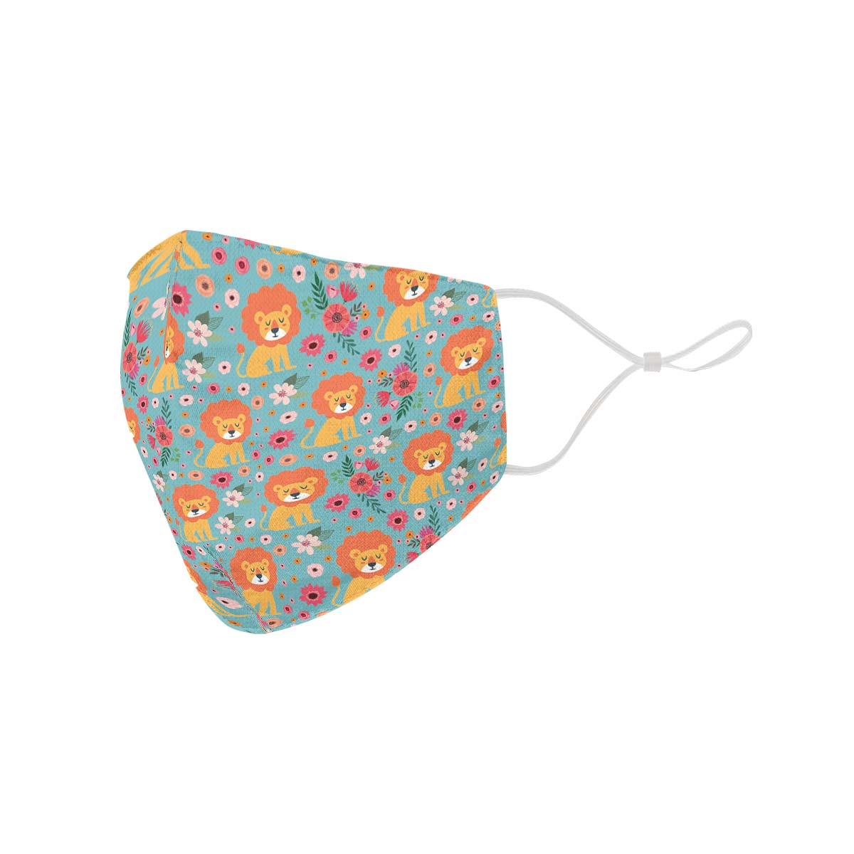 Cute Lion Pattern Face Cover