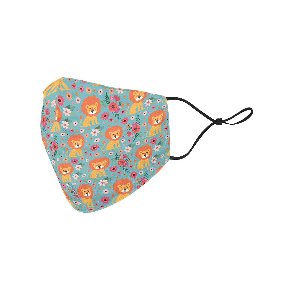 Cute Lion Pattern Face Cover