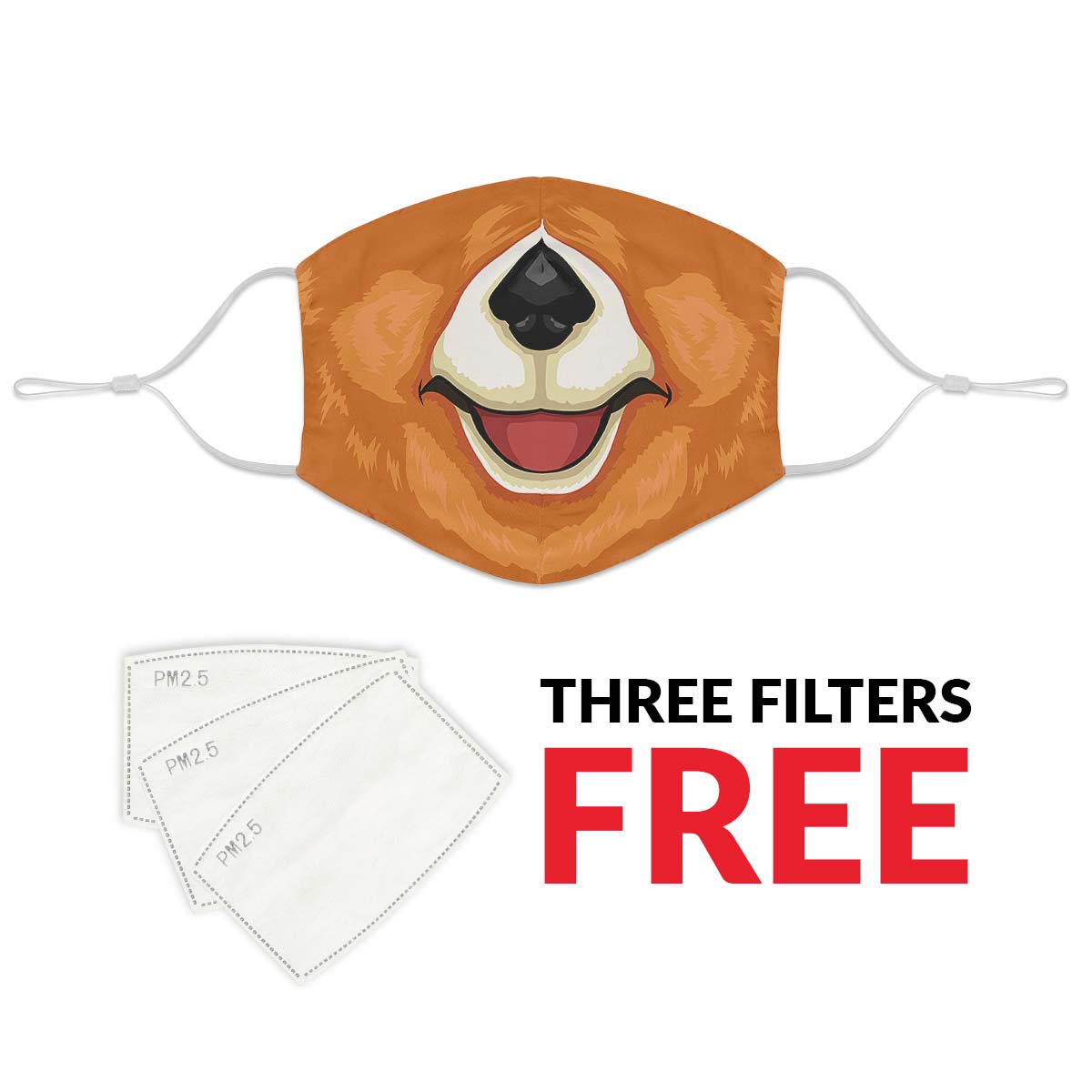 Dog Face Cover