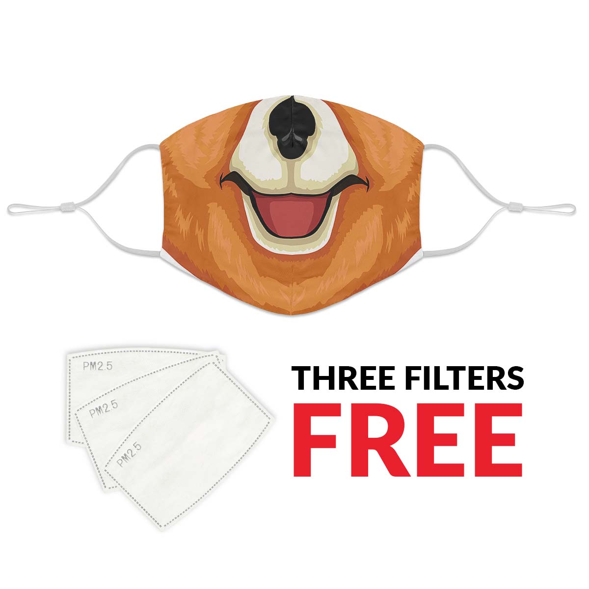 Dog Face Cover