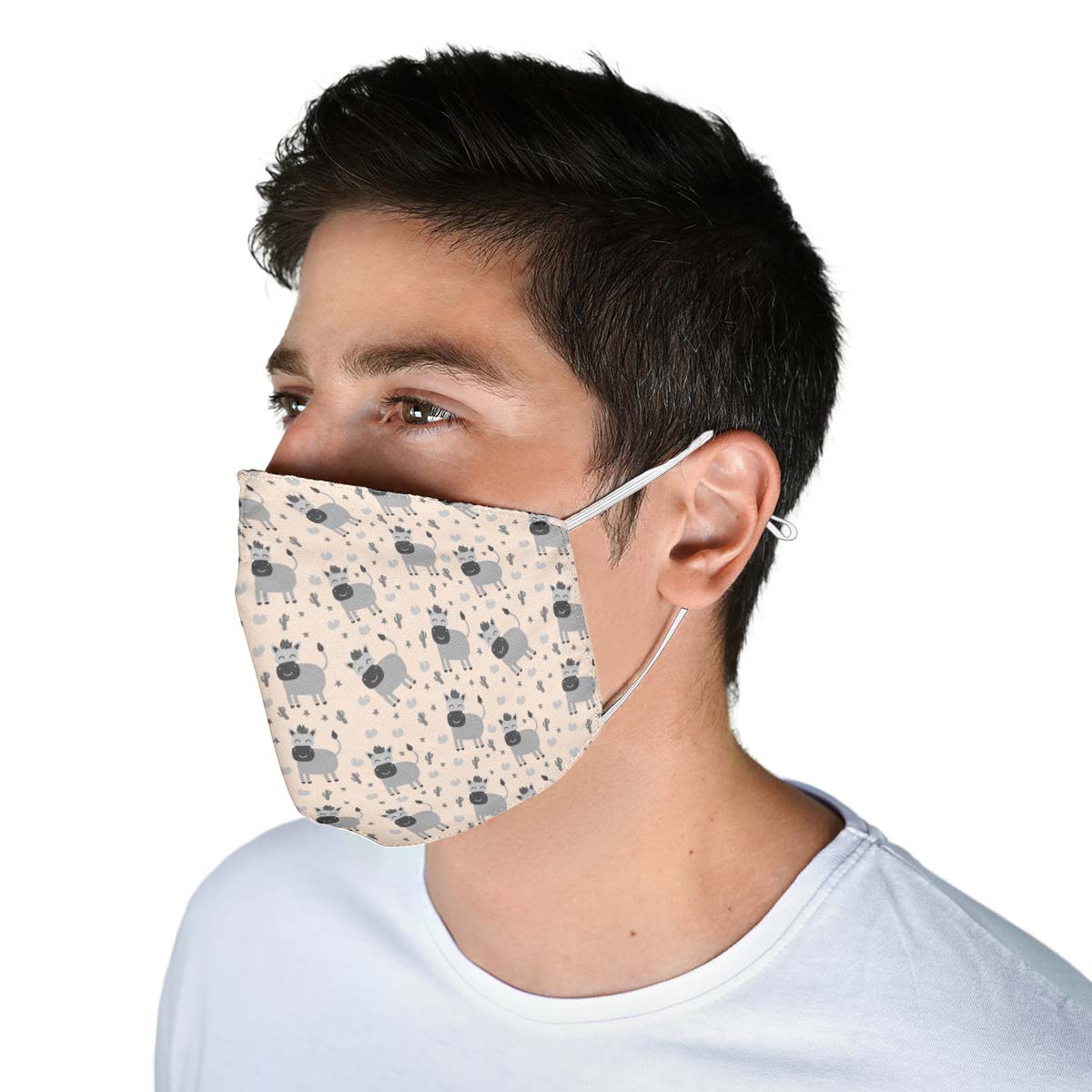 Donkey Pattern Face Cover